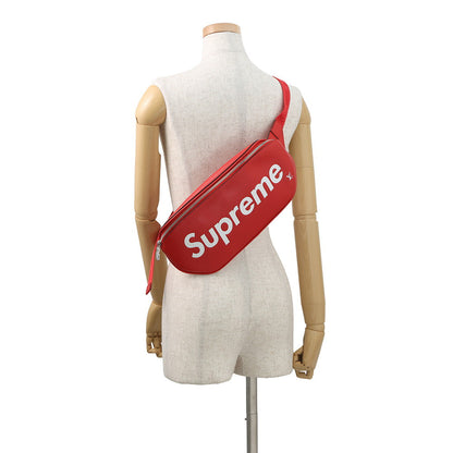 LOUIS VUITTON Bumbag Supreme collaboration RedM53418 Epi Leather Supreme