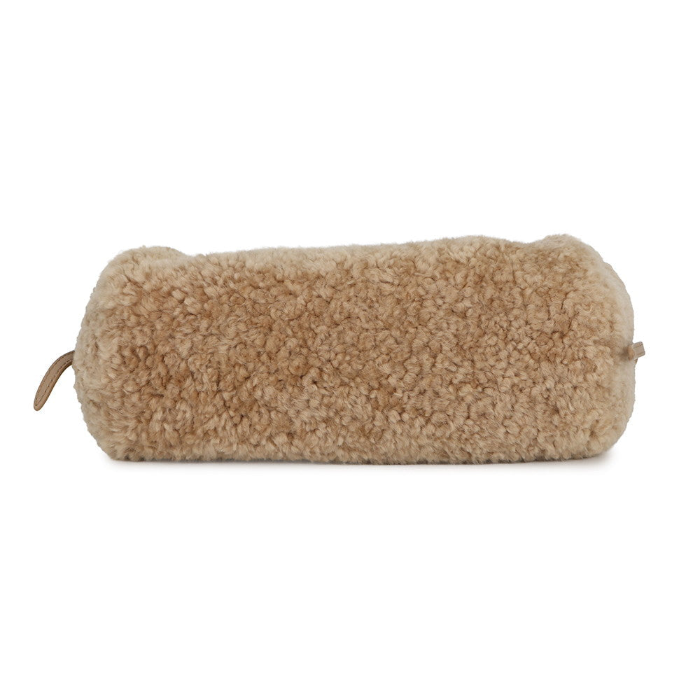 MIUMIU Pouch Beige5NE851 Leather Shearling