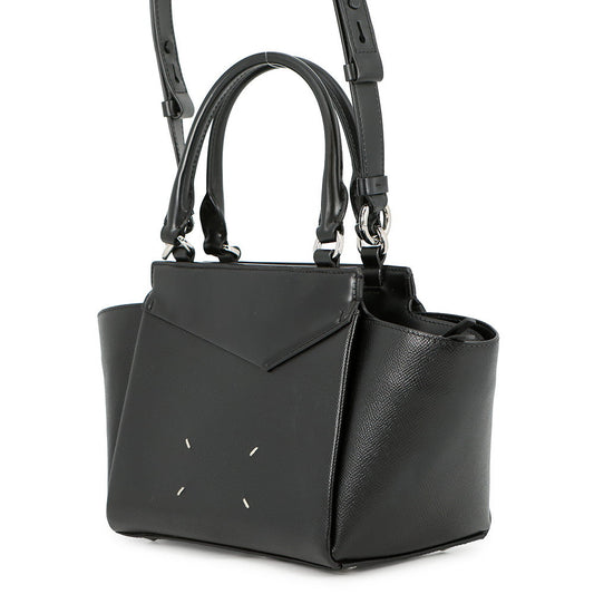 Maison Margiela Maison Margiela Snatched 2-way Tote BlackSB3WD008 Leather