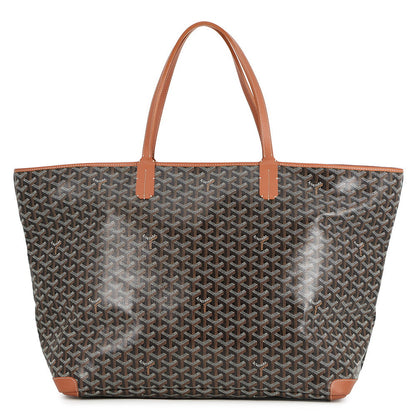 GOYARD Artois Tan/BlackARTOISGMLTY01CL03P Leather PVC Size GM
