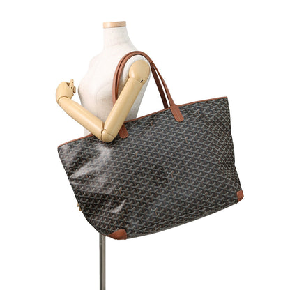 GOYARD Artois Tan/BlackARTOISGMLTY01CL03P Leather PVC Size GM