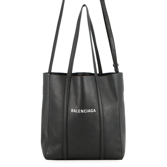 BALENCIAGA Everyday Tote Black551810 Leather Size XS