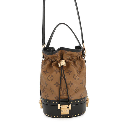 LOUIS VUITTON Petite Noé Trunk NoirM43511 Monogram Reverse Canvas