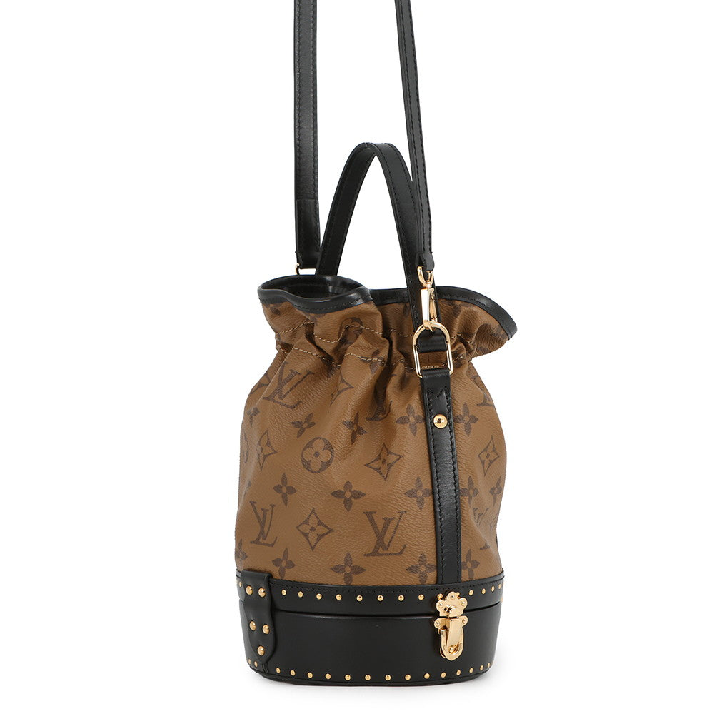 LOUIS VUITTON Petite Noé Trunk NoirM43511 Monogram Reverse Canvas