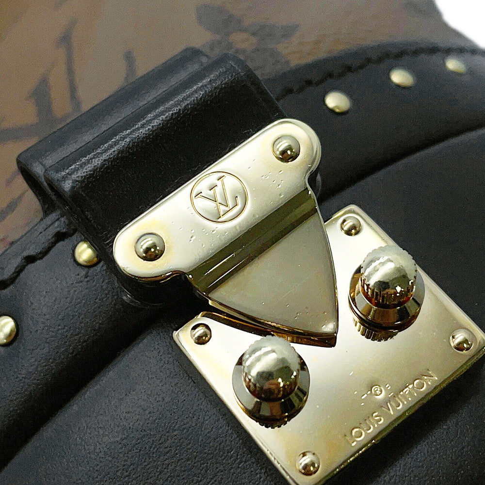 LOUIS VUITTON Petite Noé Trunk NoirM43511 Monogram Reverse Canvas