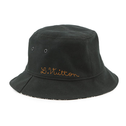 LOUIS VUITTON Bonnet Distorted Damier Reversible Bucket Hat Size 58 Black/WhiteMP2946 Cotton100%