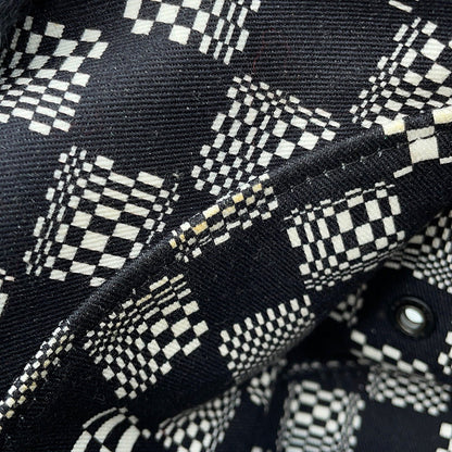 LOUIS VUITTON Bonnet Distorted Damier Reversible Bucket Hat Size 58 Black/WhiteMP2946 Cotton100%