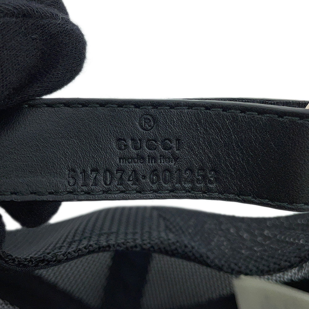GUCCI GG Psychedelic Baseball Cap Size L Black/Multicolor601253 PVC Mesh
