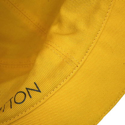 LOUIS VUITTON Hat・MonogramDenim Bucket Hat Size 58 Black/YellowM76208 Cotton60% Polyester40%