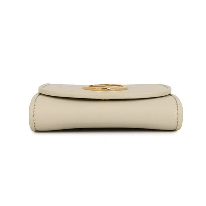 GUCCI Blondie Chain Wallet Off-white725219 Leather