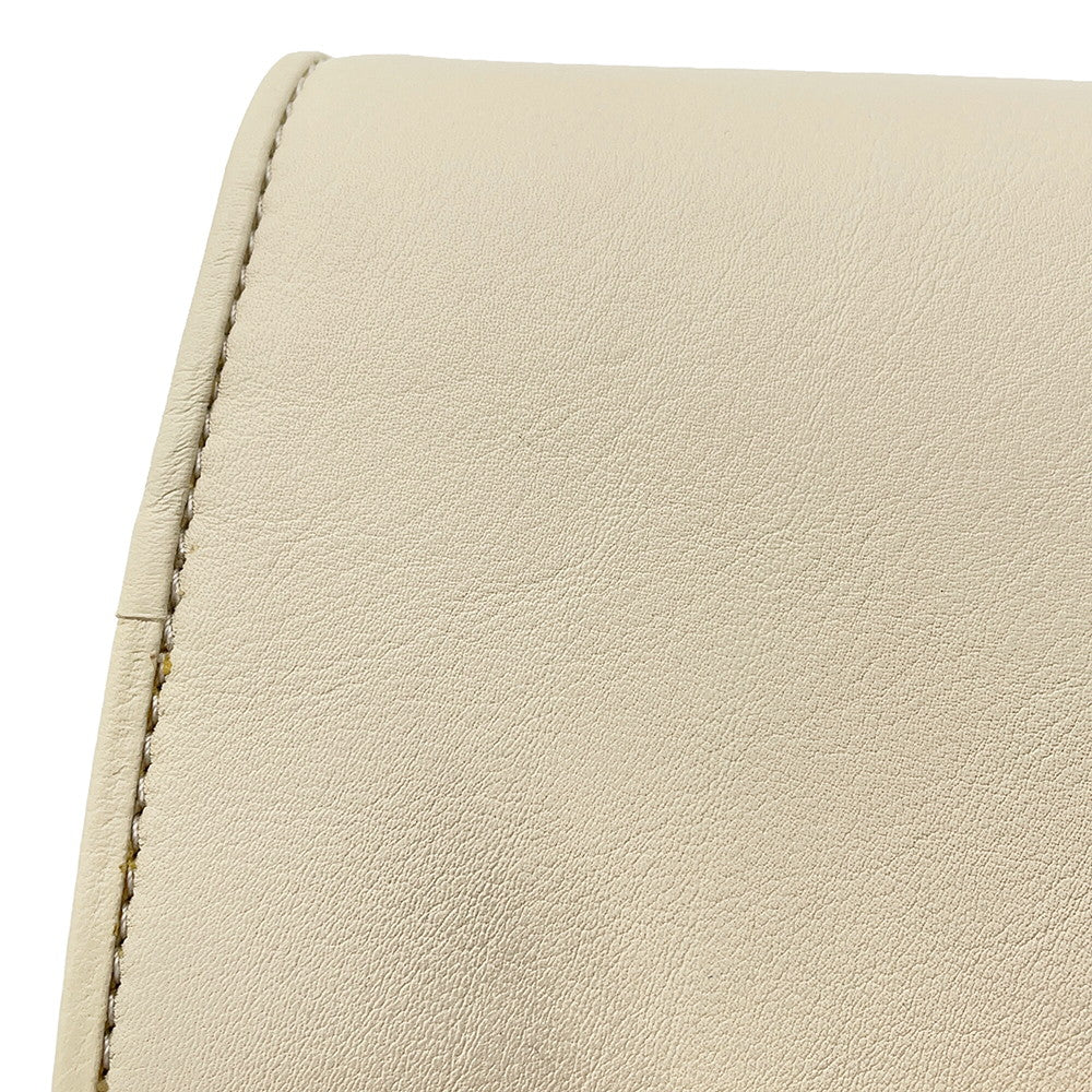 GUCCI Blondie Chain Wallet Off-white725219 Leather