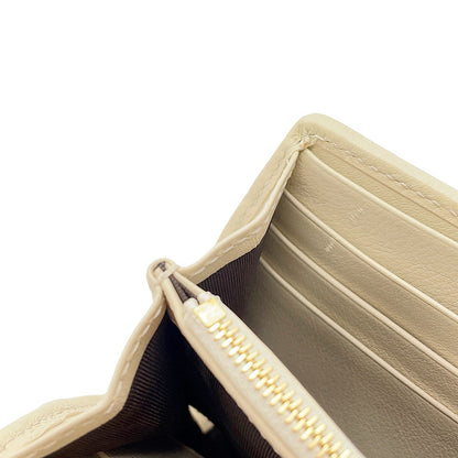 GUCCI Blondie Chain Wallet Off-white725219 Leather