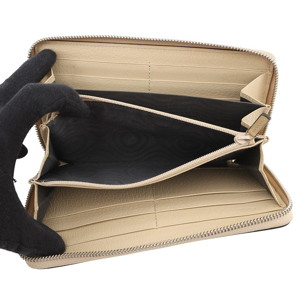 GUCCI Off the Grid Zip Around Wallet Gray/Beige625576 GGNylon/Leather