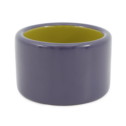 HERMES Bangle Size S/width 5cm Purple/Green LacquerWood