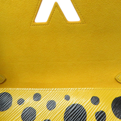 LOUIS VUITTON LVxYK Portefeuille Twist Belt Chain Wallet Yellow/NoirM81987 Epi Leather