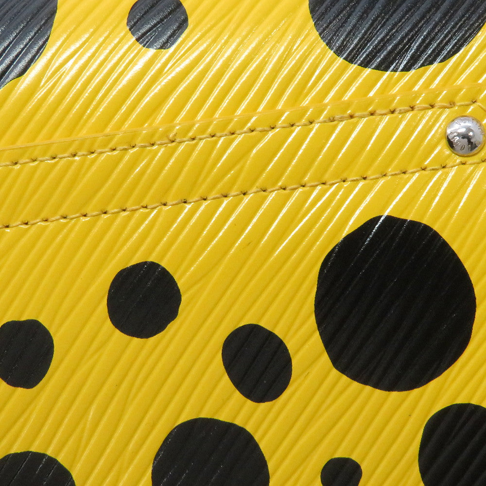 LOUIS VUITTON LVxYK Portefeuille Twist Belt Chain Wallet Yellow/NoirM81987 Epi Leather