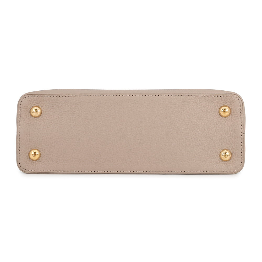 LOUIS VUITTON Capucines Galet Leather Size MM