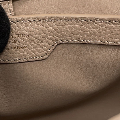 LOUIS VUITTON Capucines Galet Leather Size MM