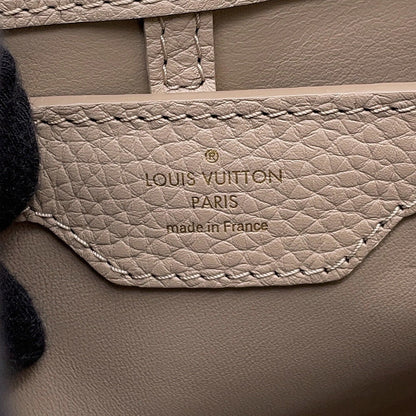 LOUIS VUITTON Capucines Galet Leather Size MM