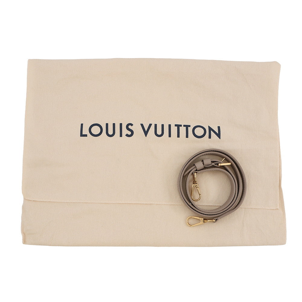 LOUIS VUITTON Capucines Galet Leather Size MM