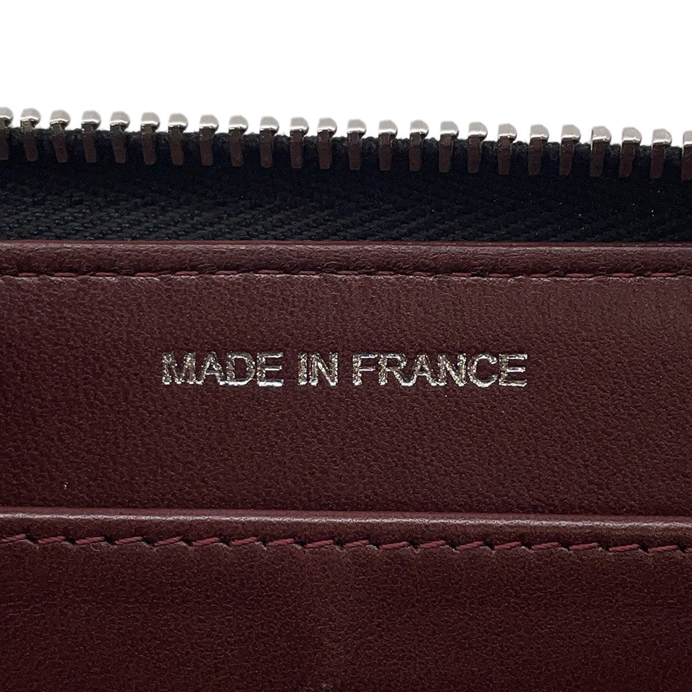CHANEL Matelasse Zip Around Long Wallet BlackA50097 Lambskin