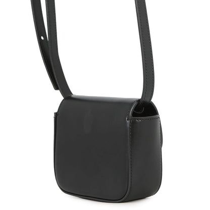 CELINE Triomphe Mini Claude Shoulder Bag Black10I513 Leather