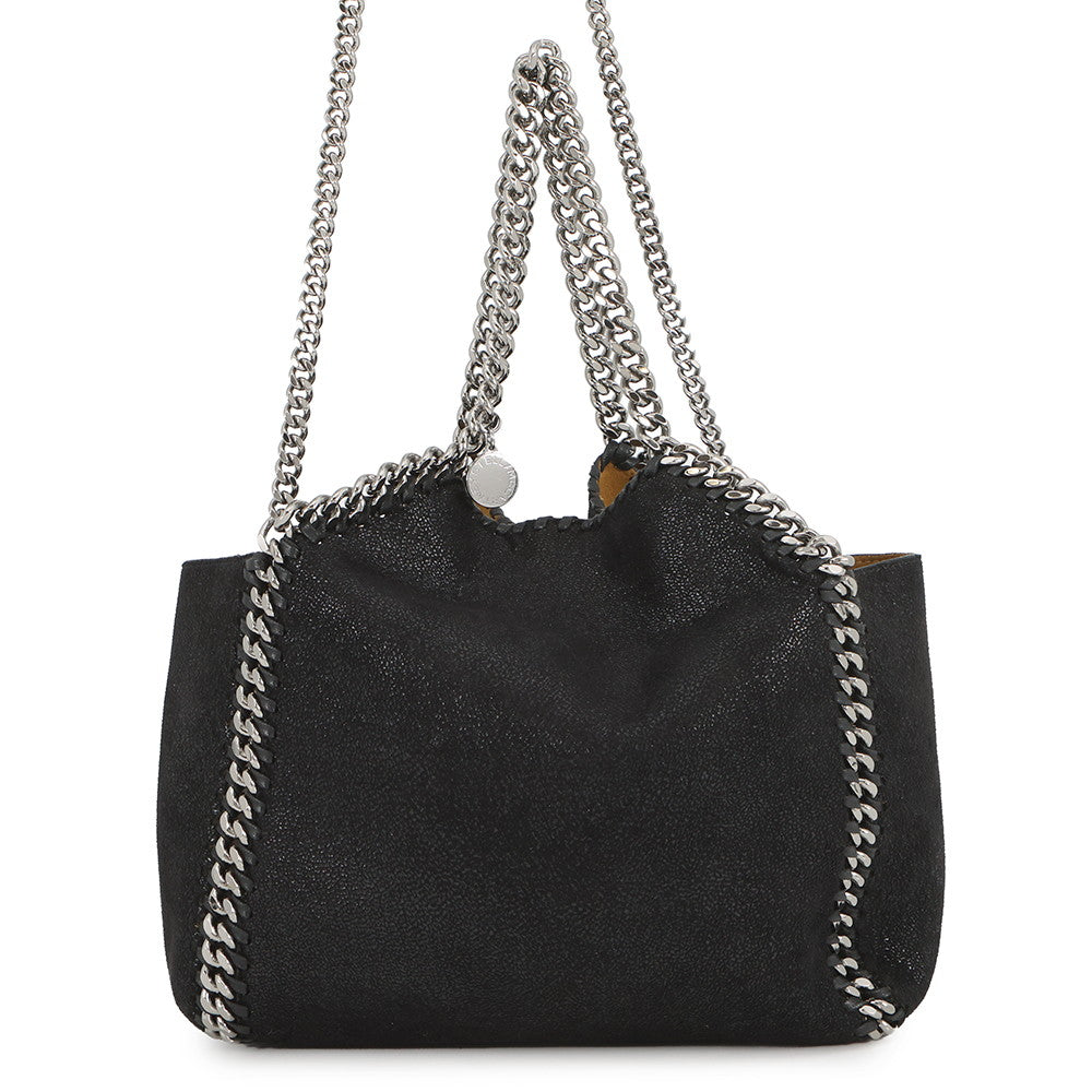 Stella McCartney Falabella Reversible 2-Way Shoulder Bag Black/Yellow529282 Polyester Size Mini