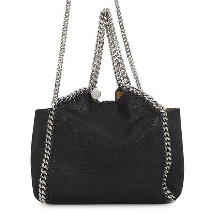 Stella McCartney Falabella Reversible 2-Way Shoulder Bag Black/Yellow529282 Polyester Size Mini