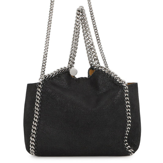 Stella McCartney Falabella Reversible 2-Way Shoulder Bag Black/Yellow529282 Polyester Size Mini
