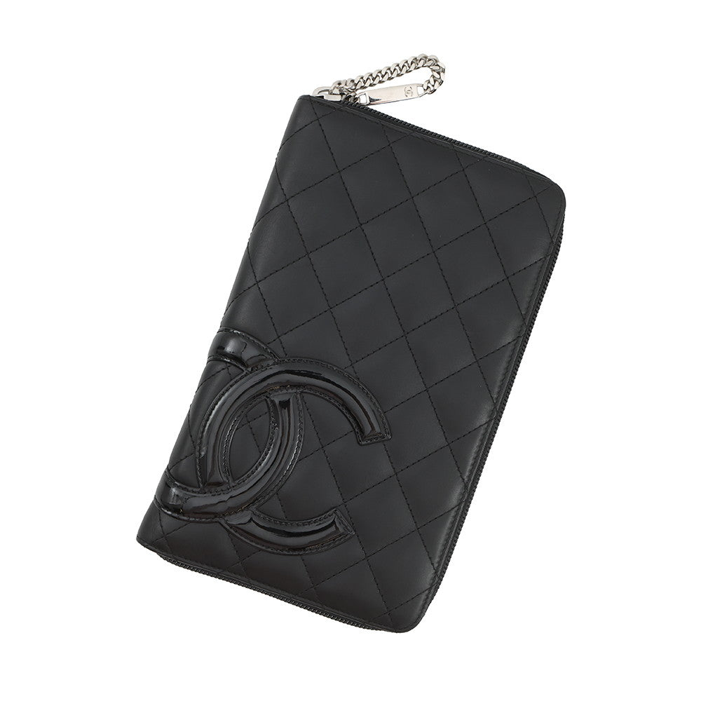 CHANEL Cambon Line Organizer BlackA26710 Lambskin