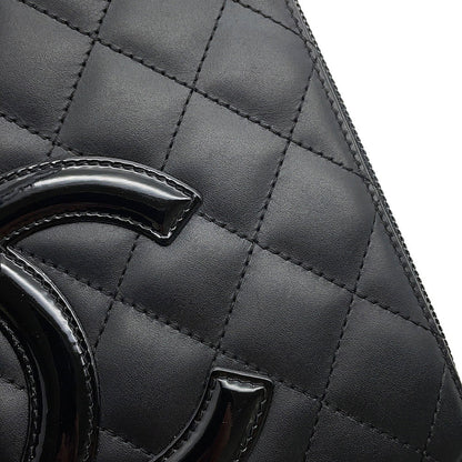 CHANEL Cambon Line Organizer BlackA26710 Lambskin
