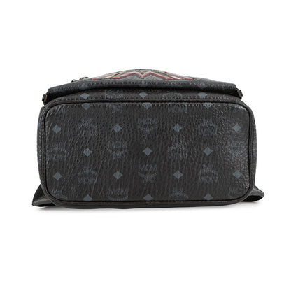 MCM Backpack Aurora Design Black/MulticolorMMK75VE45BK001 Leather