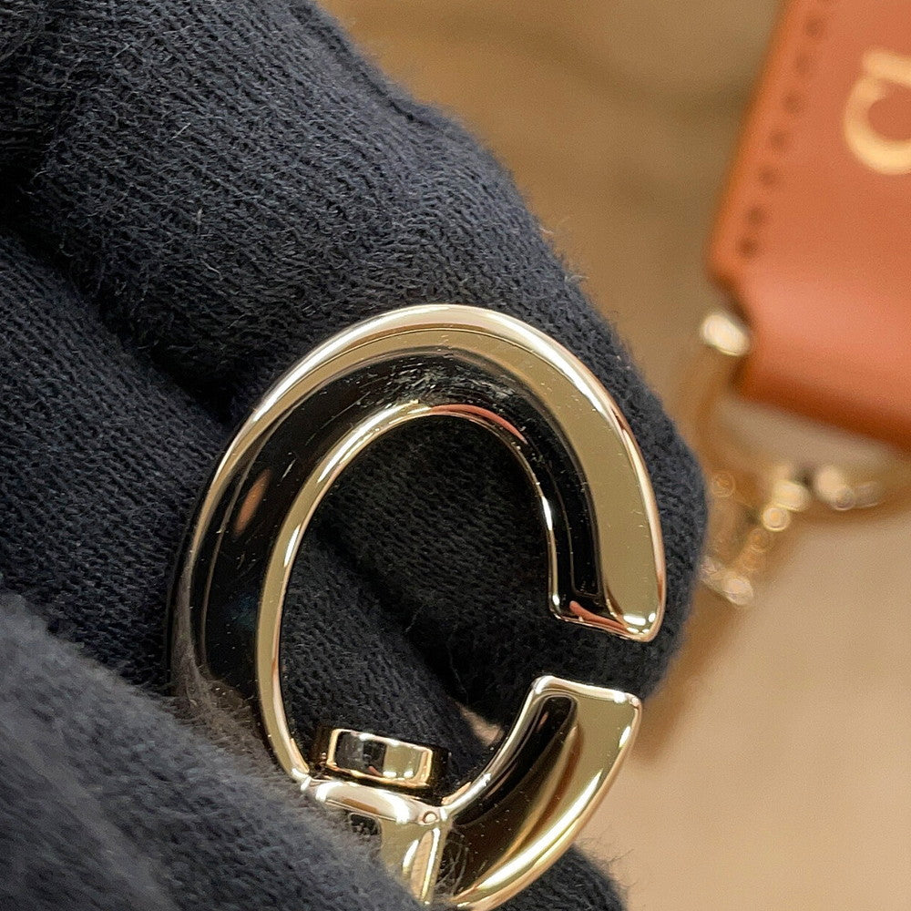 Dior To Jules Macrocannage Handbag Beige/Brown/EcruWhiteM2821OMMZ Shearling suede Size Medium