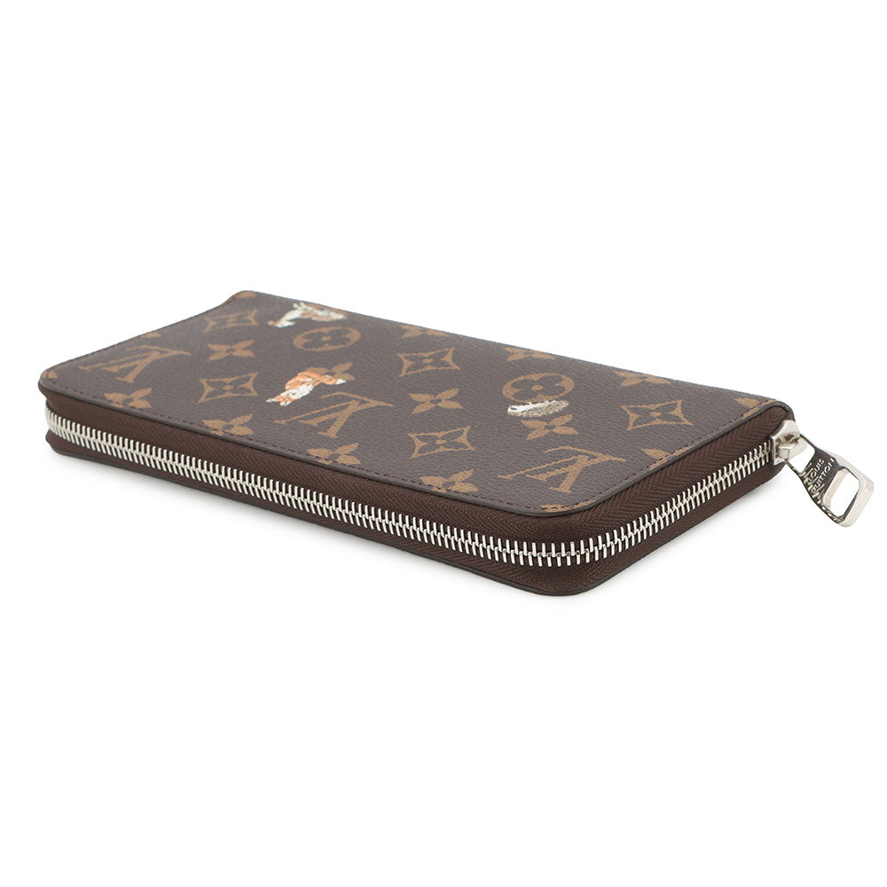 LOUIS VUITTON Zippy Wallet Horizontal BrownM27226 Monogram Forest