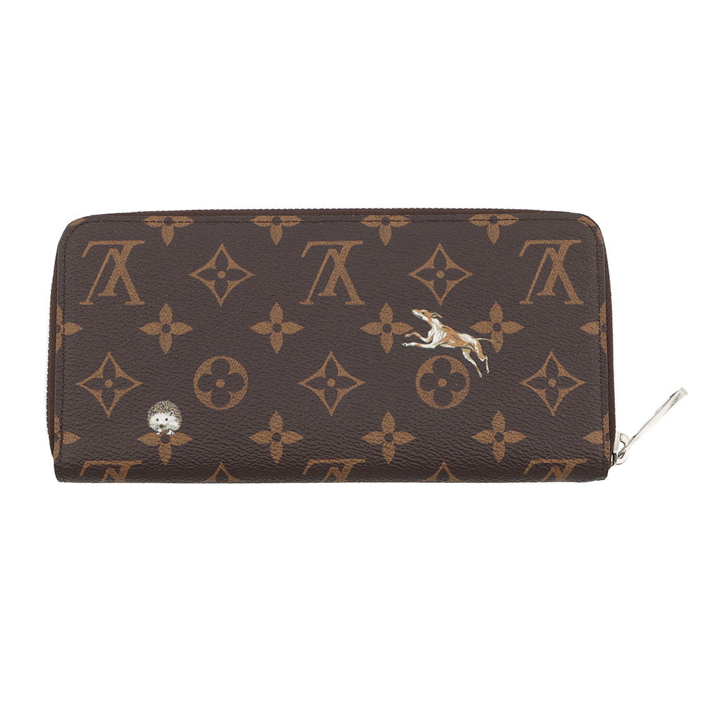 LOUIS VUITTON Zippy Wallet Horizontal BrownM27226 Monogram Forest