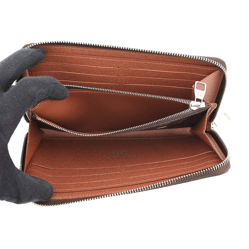 LOUIS VUITTON Zippy Wallet Horizontal BrownM27226 Monogram Forest