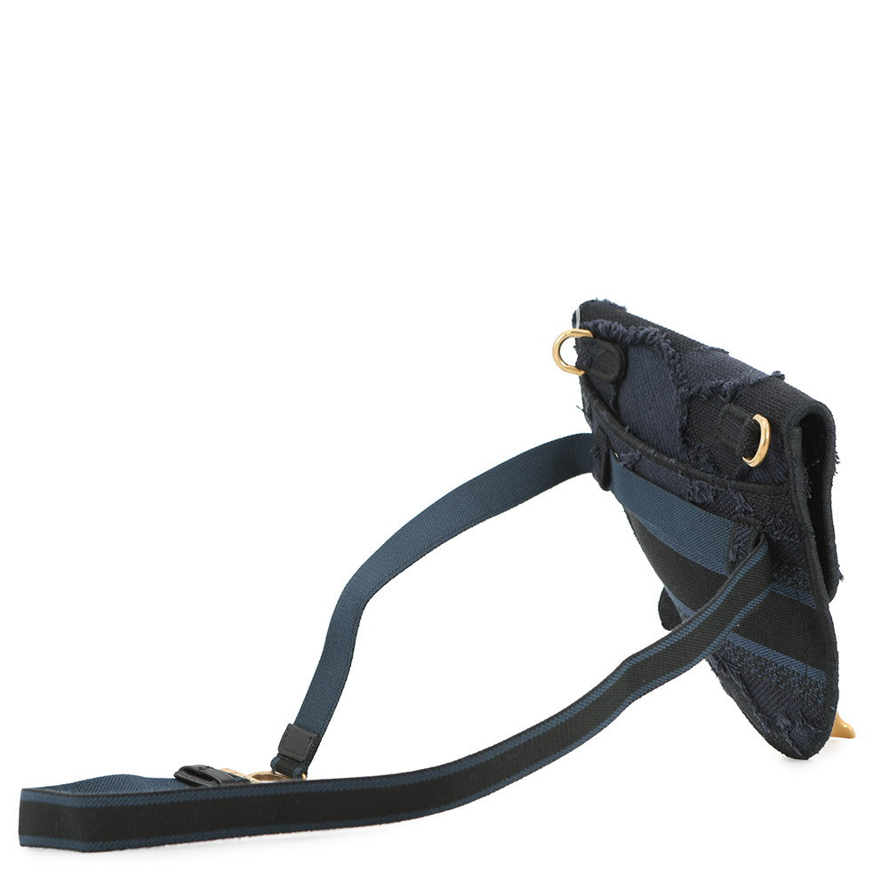 Dior Saddle Waist Bag NavyS5632CWAH Canvas