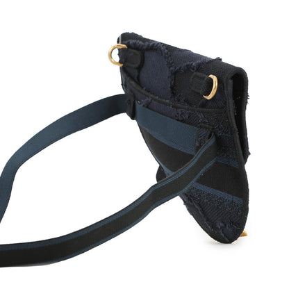 Dior Saddle Waist Bag NavyS5632CWAH Canvas