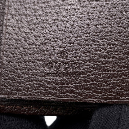 GUCCI GG Canvas 6-Key Case Beige/Brown127048 Canvas Leather
