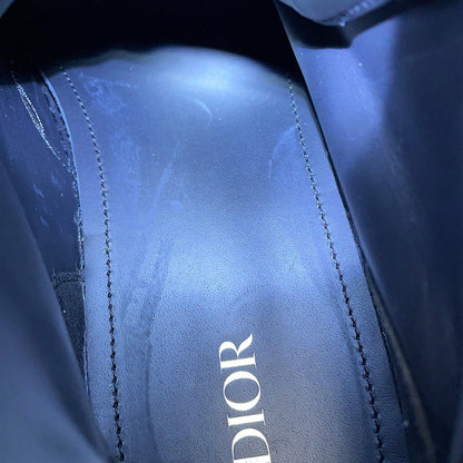 Dior Oblique Explorer short boots Black/Gray3BO296ZKD Leather Canvas Size 42