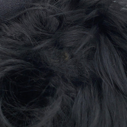 FENDI Strap you Black8AV077 Fur Leather