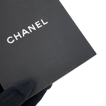 CHANEL hair band scarf Navy/WhiteAA0349 Silk100%