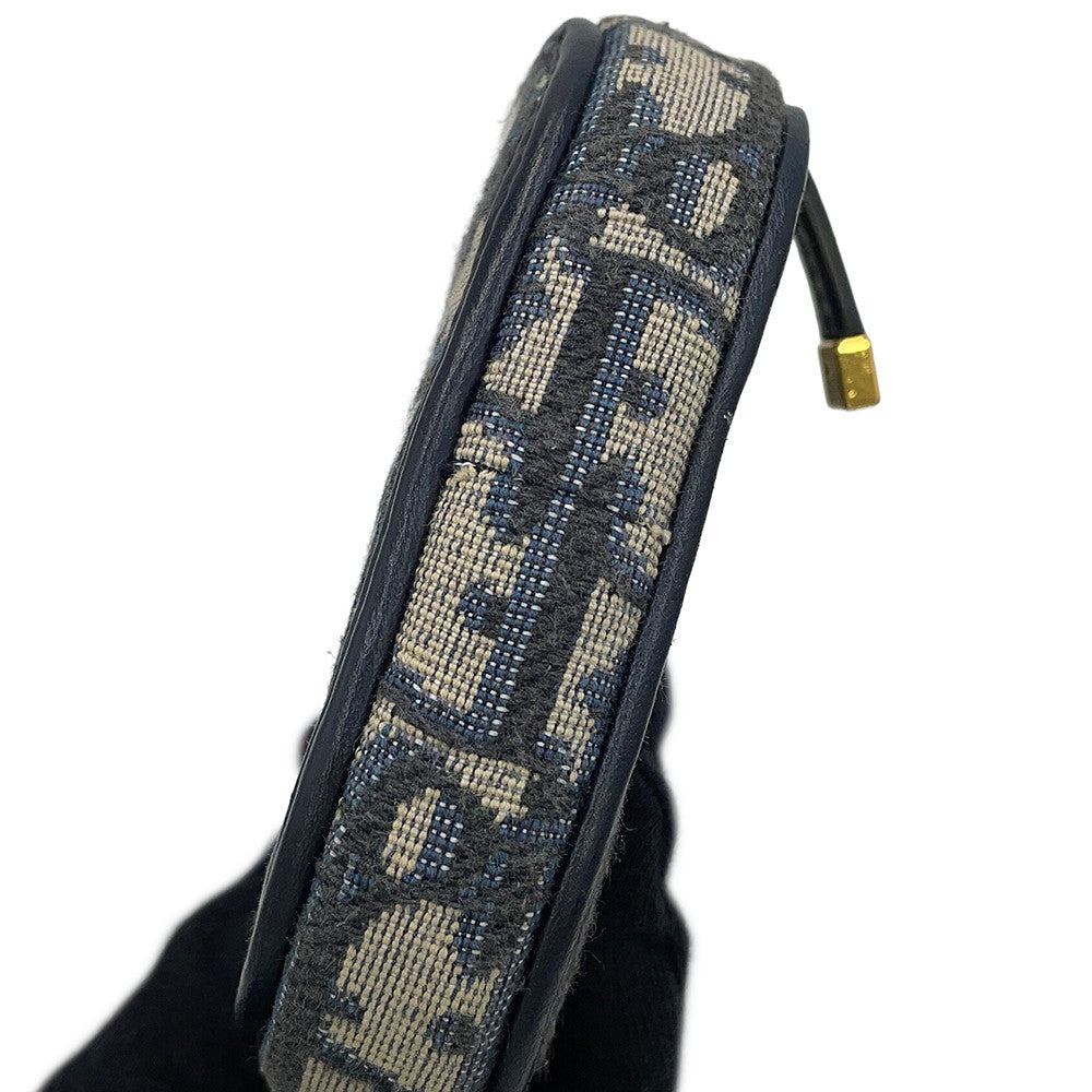 Dior Oblique 30 Montaigne Call'in Dior Phone Shoulder Bag Navy/BeigeS2114UTZQ Canvas Leather