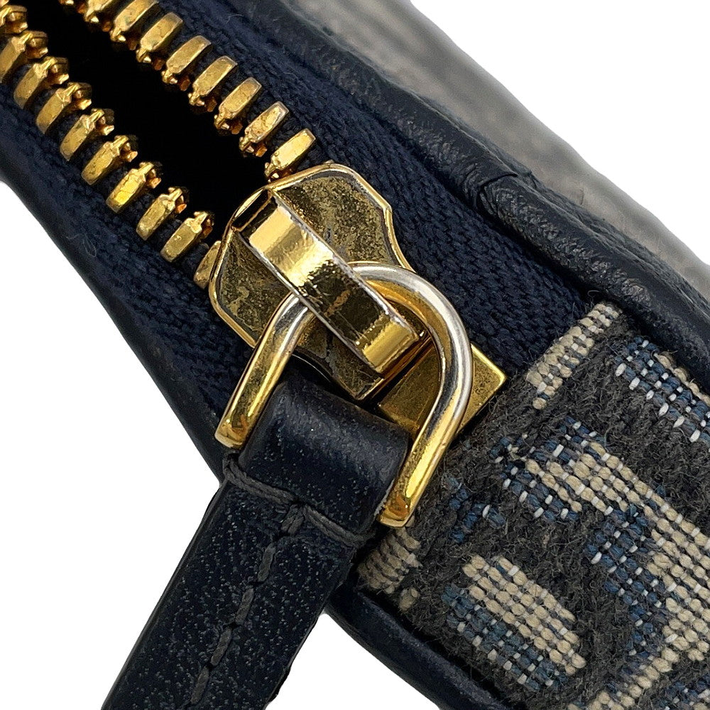 Dior Oblique 30 Montaigne Call'in Dior Phone Shoulder Bag Navy/BeigeS2114UTZQ Canvas Leather