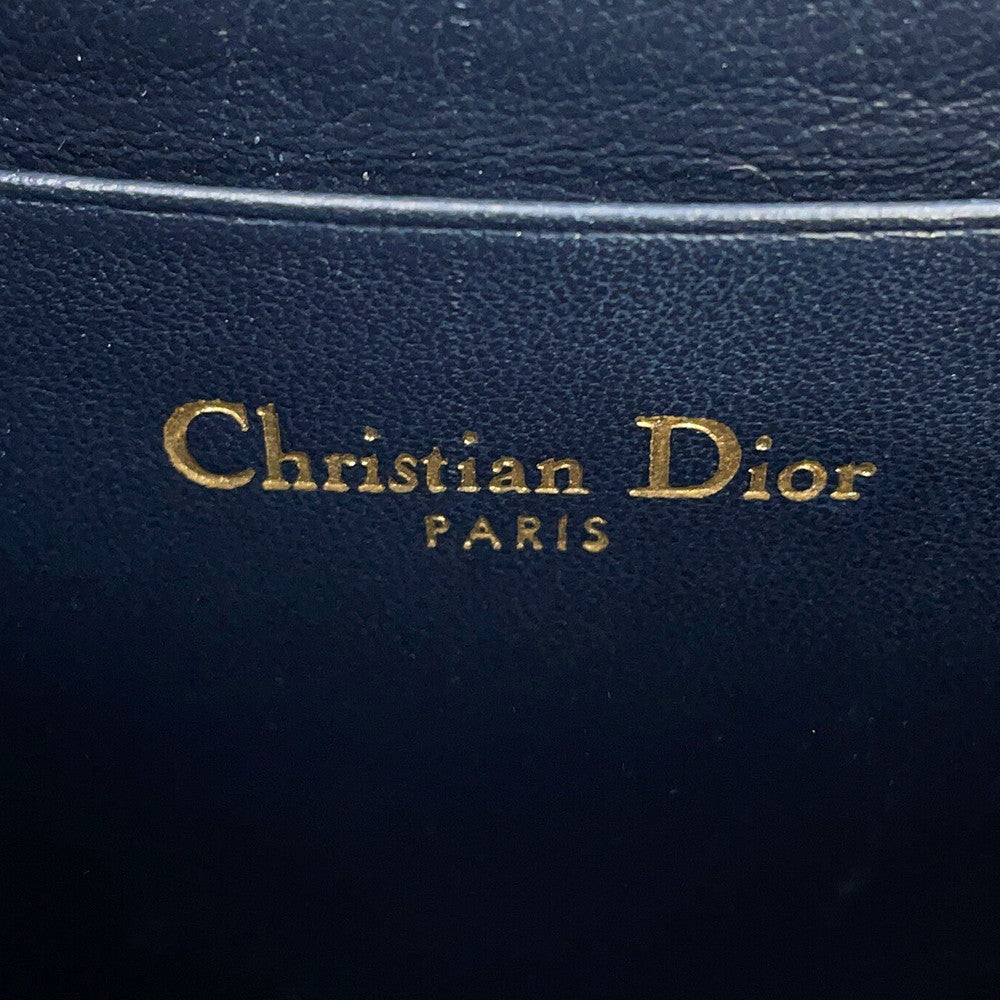 Dior Oblique 30 Montaigne Call'in Dior Phone Shoulder Bag Navy/BeigeS2114UTZQ Canvas Leather