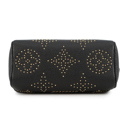 LOUIS VUITTON Nano Speedy Studded NoirM46745 Monogram Empreinte Leather