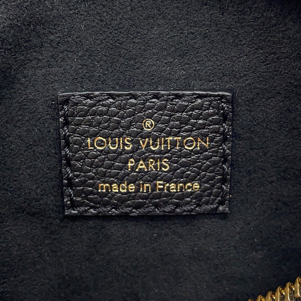 LOUIS VUITTON Nano Speedy Studded NoirM46745 Monogram Empreinte Leather