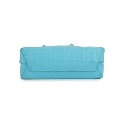 BALENCIAGA Phone Shoulder Light Blue593826 Leather