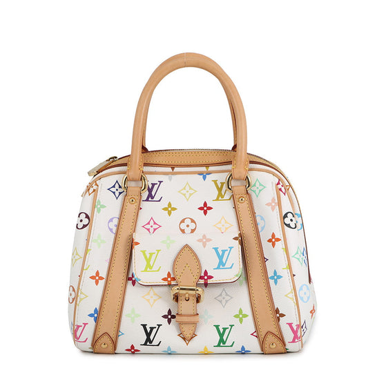 LOUIS VUITTON Priscilla Blanc/MulticolorM40096 Monogram・Multicolor