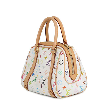 LOUIS VUITTON Priscilla Blanc/MulticolorM40096 Monogram・Multicolor